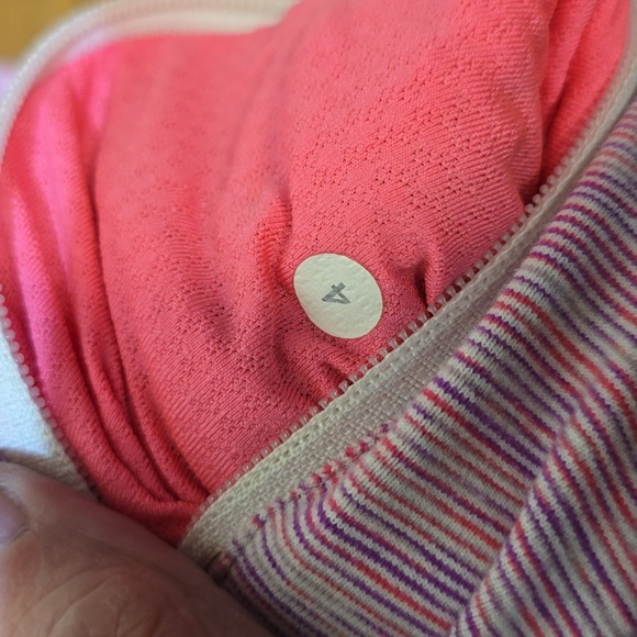 LULULEMON In Stride Wee Are From Space Zip Tall Neck Thumbholes - Picture 15 of 15